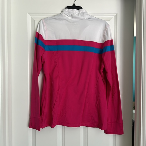 Adidas full zip track jacket. Size medium. - Picture 3 of 6